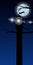 Sky vertical orientation moon trees night lighthouse