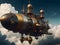 Skyborne Symphony: A Steampunk Marvel Among the Clouds