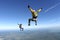 Skydiving photo.