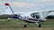 Skyeton K10 Swift plane towing a plane to the start on aerodrome