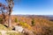 Skyland Fall Shenandoah National Park Virginia USA