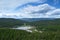 Skyles Lake from Lion Mountain Trail near Whitefish, Montana.