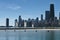 Skyline Above The North Avenue Breakwater