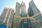 Skyline and Abraj Al Bait (Royal Clock Tower Makkah) in Makkah, Saudi Arabia.