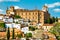 Skyline of Caceres in Spain