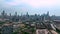 The skyline of Chicago aerial view over the city - aerial photography
