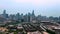 The skyline of Chicago aerial view over the city - aerial photography