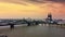 Skyline of Cologne at River Rhine