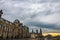 Skyline of Dresden at dusk