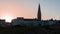 Skyline of Dun Laoghaire, Dublin, Ireland