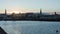 Skyline of Dun Laoghaire, Dublin, Ireland