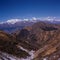 Skyline of the Garhwal mountains, Uttarakhand, India