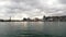 Skyline of Genoa from Porto Antico