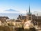 Skyline of Lausanne, Switzerland