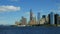 Skyline of lower Manhattan from the Staten Island Ferry