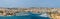 Skyline of Manoel Island yacht marina at daylight - Malta