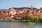 Skyline of Maribor city