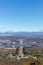 Skyline at Mount Ainslie Lookout in Canberra, Australia