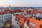 Skyline of the old town in Brno, Czech Republ