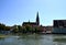 Skyline of the Old Town of Regensburg, Bavaria