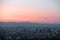 Skyline Osaka Sunset