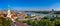 Skyline panorama of Bratislava