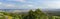 Skyline - Panorama vienna with blue danube