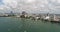 Skyline of Pattaya from aerial view, Pattaya city, Chonburi