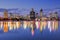 Skyline of Perth, Australia at night