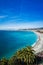 Skyline promenade of Nice, France