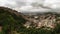 Skyline of Rio de Janeiro Slums on Mountains