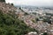 Skyline of Rio de Janeiro Slums on Mountains