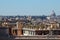 The skyline of Rome from the Quirinale Square