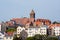 Skyline of Saint Peter Port Guernsey