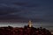 Skyline of San Francisco with Coit Tower