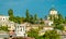 Skyline of Sevastopol with St. Vladimir Cathedral. Crimea