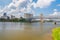 Skyline of Shreveport, Louisiana along the Red River