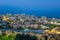 Skyline of tiberias at shore of galilee, israel