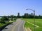 Skyline of Tulsa Oklahoma from pedestrian bridge in 2008 - historical View that of what is now been built up