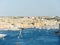 Skyline of Valletta city, Malta