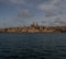 The skyline of Valletta harbour in Malta