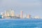 Skyline of Vedado neighborhood in Havana, Cuba