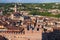 Skyline of Verona, Italy from the Lamberti Tower