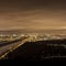Skyline of Vienna and Danube at night - Viewpoint Leopoldsberg