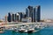 A skyline view of Abu Dhabi, UAE\'s capital city