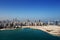 A skyline view of Abu Dhabi, UAE\'s capital city