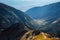 Skyline view from Placlive peak at Tatras