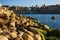 Skyline of Vittoriosa from Kalkara, Malta