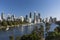 Skylines of Brisbane city, CBD in Australia