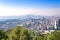 Skyscraper and building n Seoul tower of Seoul city skyline in Downtown Seoul, South Korea